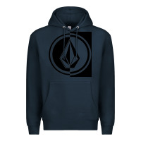 Navy Volcom Style Premium Hoodie - linhVisuals