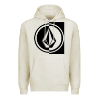 Oatmeal Heather Volcom Style Premium Hoodie - linhVisuals