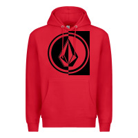 Red Volcom Style Premium Hoodie - linhVisuals