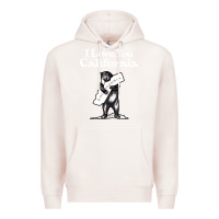 Pale Pink i love you california bear state hug Premium Hoodie - linhVisuals
