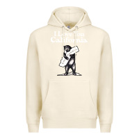 Tofu i love you california bear state hug Premium Hoodie - linhVisuals