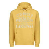 Antique Gold only a gambling problem if losing Premium Hoodie - linhVisuals