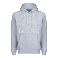Heather Grey only a gambling problem if losing Premium Hoodie - linhVisuals