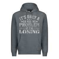 Rock only a gambling problem if losing Premium Hoodie - linhVisuals
