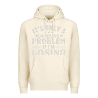 Tofu only a gambling problem if losing Premium Hoodie - linhVisuals
