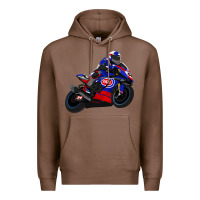 Chestnut Superbike Toprak Razgatlıoğlu Premium Hoodie - linhVisuals