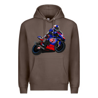 Coffee Superbike Toprak Razgatlıoğlu Premium Hoodie - linhVisuals
