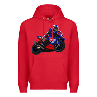 Red Superbike Toprak Razgatlıoğlu Premium Hoodie - linhVisuals
