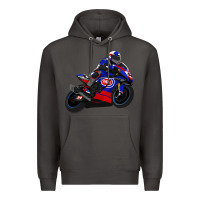 Smoke Superbike Toprak Razgatlıoğlu Premium Hoodie - linhVisuals