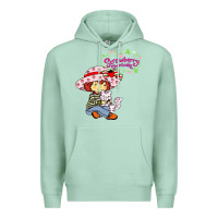 Seafoam strawberry shortcake and cat Premium Hoodie - linhVisuals