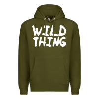 Army Green wild things Premium Hoodie - linhVisuals