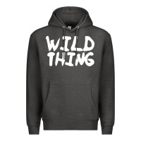 Charcoal Heather wild things Premium Hoodie - linhVisuals