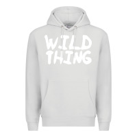 Dove Grey wild things Premium Hoodie - linhVisuals