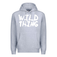 Heather Grey wild things Premium Hoodie - linhVisuals