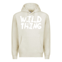 Oatmeal Heather wild things Premium Hoodie - linhVisuals