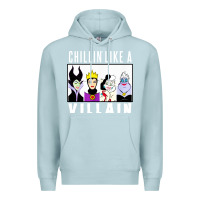 Blue Mist chillin like a villain Premium Hoodie - linhVisuals