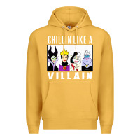 Mustard chillin like a villain Premium Hoodie - linhVisuals