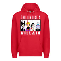 Red chillin like a villain Premium Hoodie - linhVisuals