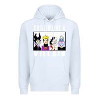White chillin like a villain Premium Hoodie - linhVisuals