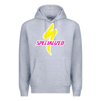 Heather Grey Specialized Bikes Bicycle Premium Hoodie - linhVisuals