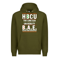 Army Green hbcu the lincoln university black and educated black classic Premium Hoodie - linhVisuals