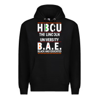 Hbcu The Lincoln University Black And Educated Black Classic Premium Hoodie | Teevron
