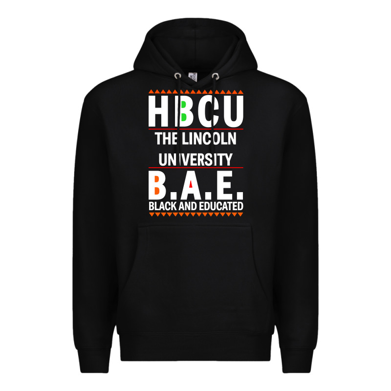 Hbcu The Lincoln University Black And Educated Black Classic Premium Hoodie by linhVisuals | Teevron