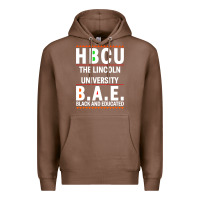 Chestnut hbcu the lincoln university black and educated black classic Premium Hoodie - linhVisuals
