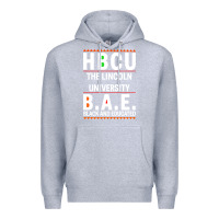 Heather Grey hbcu the lincoln university black and educated black classic Premium Hoodie - linhVisuals