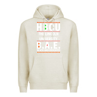 Oatmeal Heather hbcu the lincoln university black and educated black classic Premium Hoodie - linhVisuals
