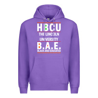 Purple hbcu the lincoln university black and educated black classic Premium Hoodie - linhVisuals