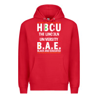Red hbcu the lincoln university black and educated black classic Premium Hoodie - linhVisuals