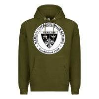 Army Green marian catholic high school Premium Hoodie - linhVisuals