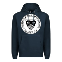 Navy marian catholic high school Premium Hoodie - linhVisuals