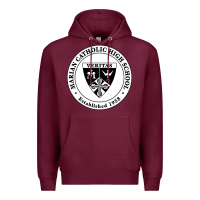 Burgundy marian catholic high school Premium Hoodie - linhVisuals