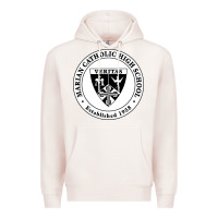 Pale Pink marian catholic high school Premium Hoodie - linhVisuals