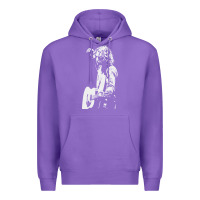 Purple chris cornell musician Premium Hoodie - linhVisuals