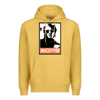 Antique Gold macgyver Premium Hoodie - linhVisuals