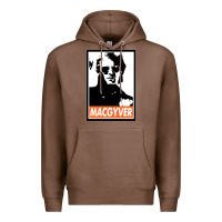 Chestnut macgyver Premium Hoodie - linhVisuals