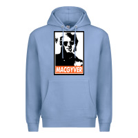 Colony Blue macgyver Premium Hoodie - linhVisuals