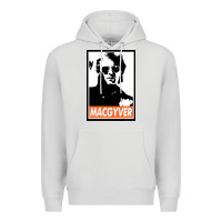 Dove Grey macgyver Premium Hoodie - linhVisuals