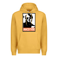 Mustard macgyver Premium Hoodie - linhVisuals