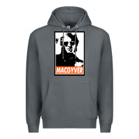 Rock macgyver Premium Hoodie - linhVisuals