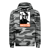 Slate Camo macgyver Premium Hoodie - linhVisuals
