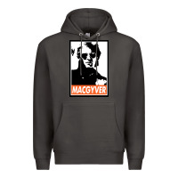 Smoke macgyver Premium Hoodie - linhVisuals