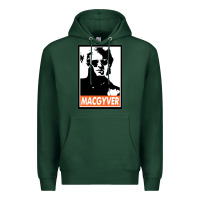 Sports Green macgyver Premium Hoodie - linhVisuals