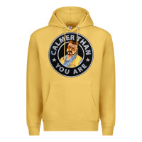 Antique Gold calmer than you are Premium Hoodie - linhVisuals