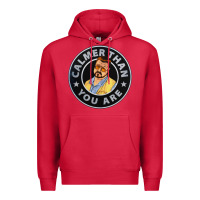 Cardinal calmer than you are Premium Hoodie - linhVisuals