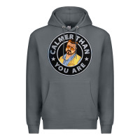 Rock calmer than you are Premium Hoodie - linhVisuals