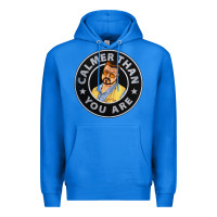 True Royal calmer than you are Premium Hoodie - linhVisuals